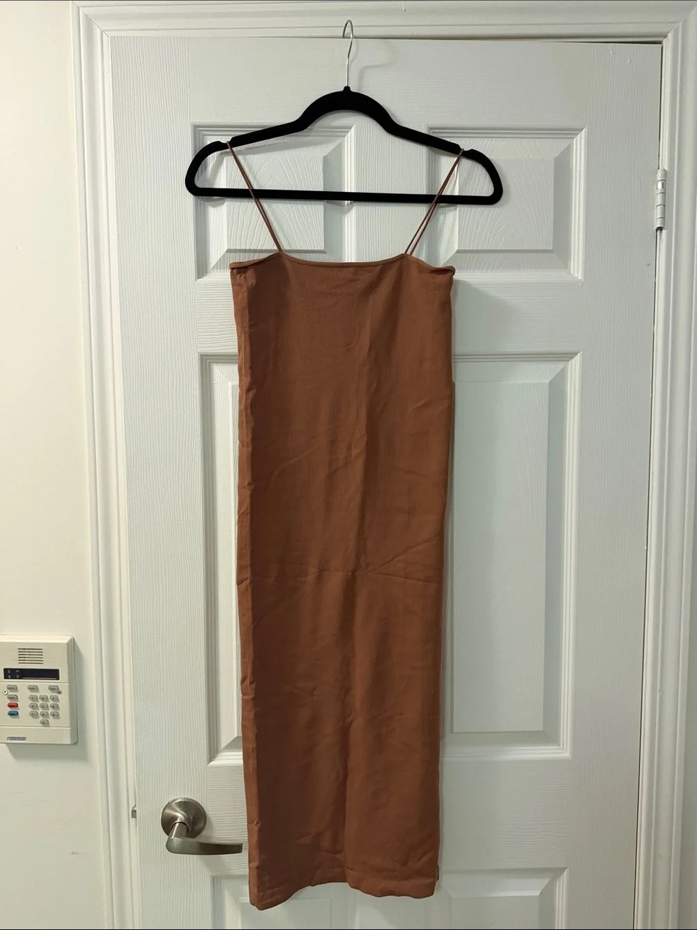Nikibiki Rust Brown Slip Midi Dress - Picture 1 of 2
